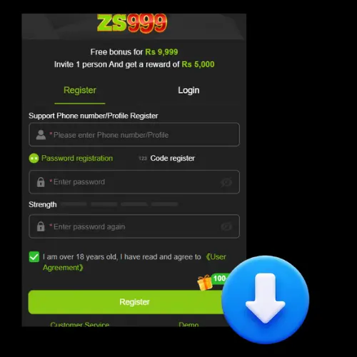 ZS999 Registration Form