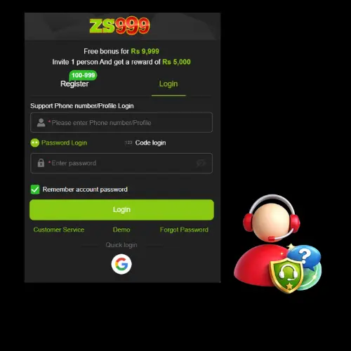 ZS999 Login Form